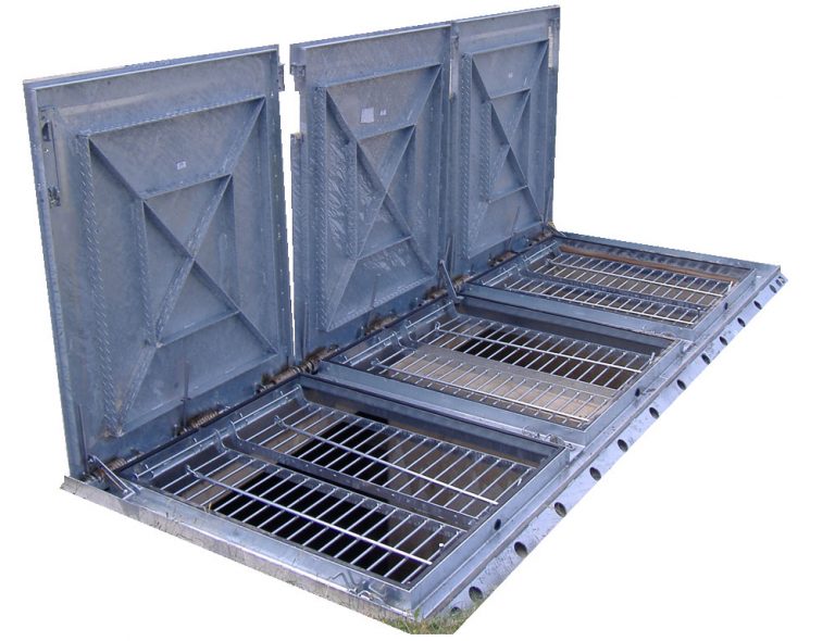 Solid Top Steel Covers Castings Services